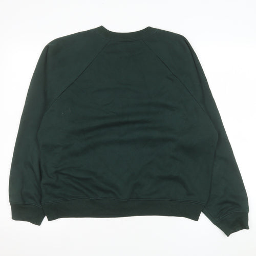 GAP Men's Green Crew Neck Pullover Sweatshirt Size M