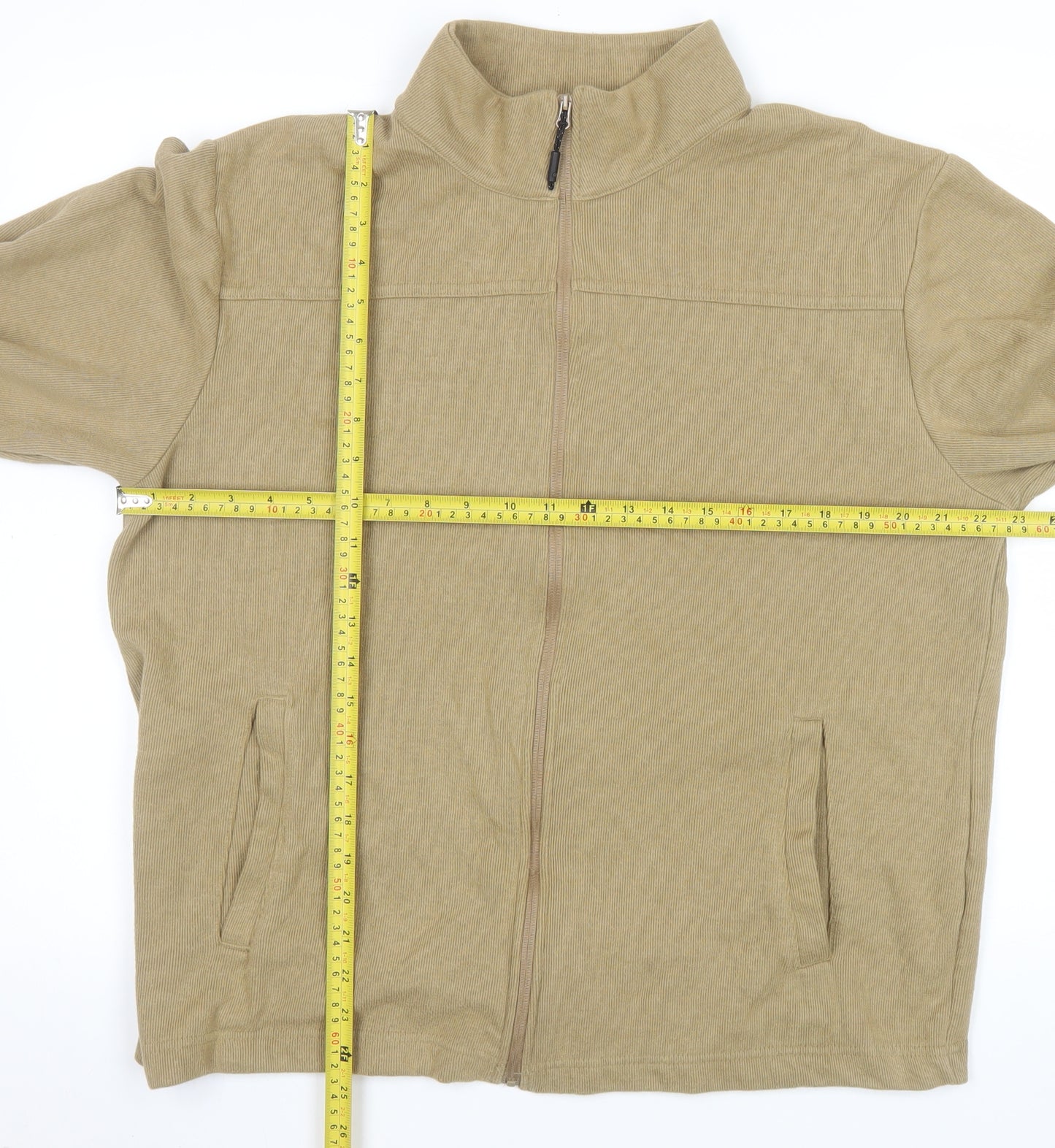 Regatta Men's Beige XL Full Zip Lightweight Outdoor Jacket