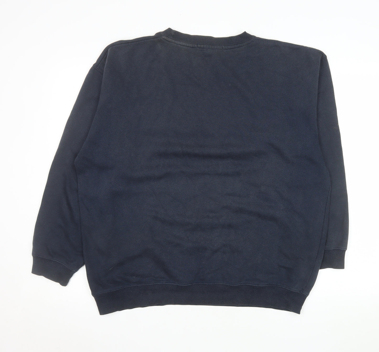 Cotton Traders Men's Blue Crew Neck Pullover Sweatshirt Size M