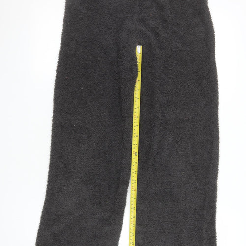 Hollister Women Grey Fleece Pyjama Pants XS Lightweight Loungewear