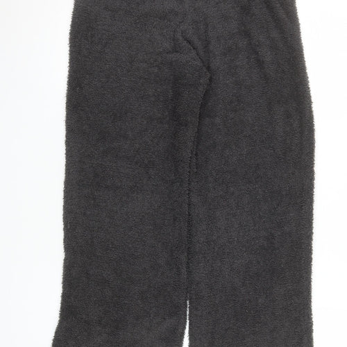 Hollister Women Grey Fleece Pyjama Pants XS Lightweight Loungewear