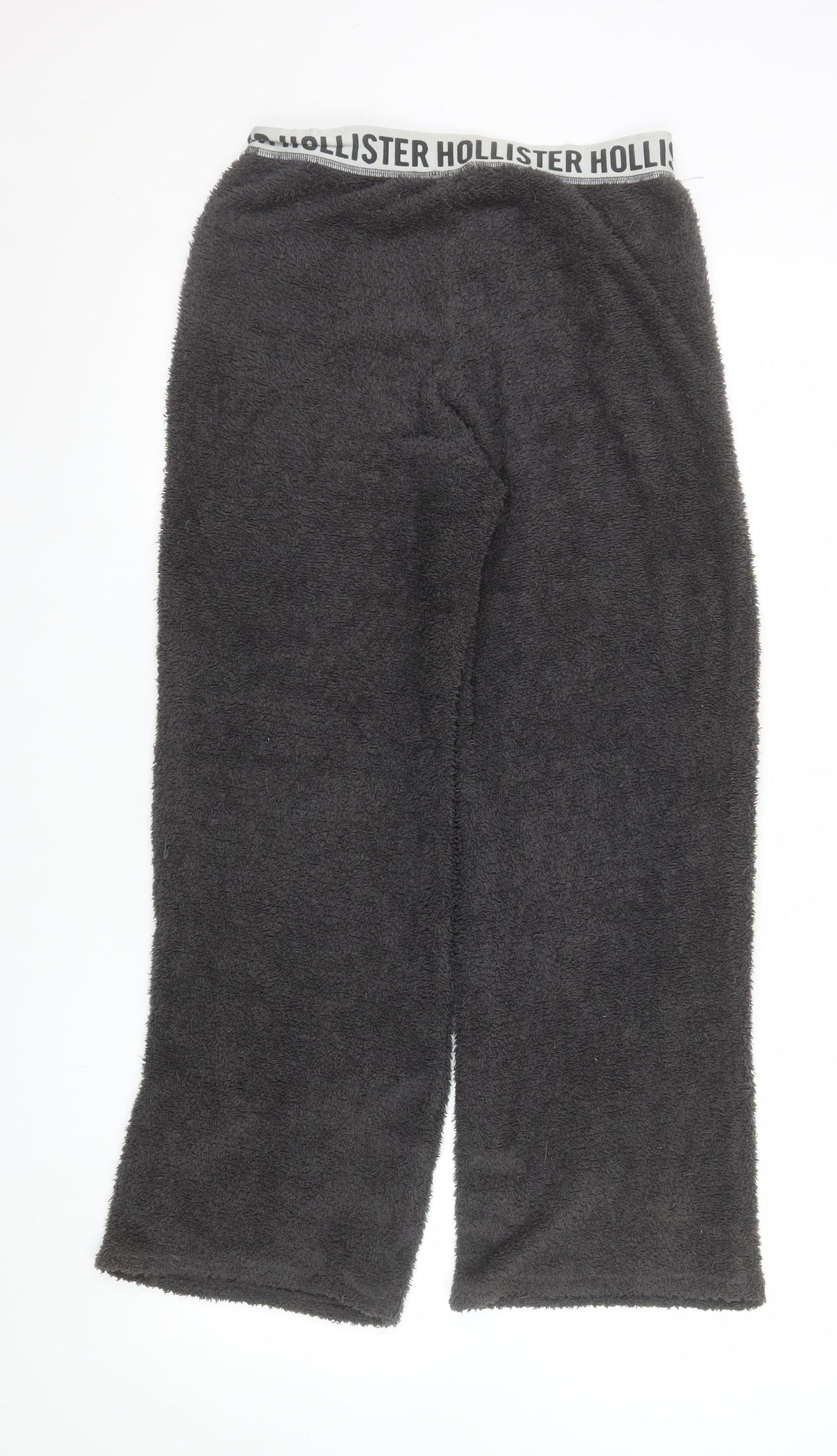 Hollister Women Grey Fleece Pyjama Pants XS Lightweight Loungewear