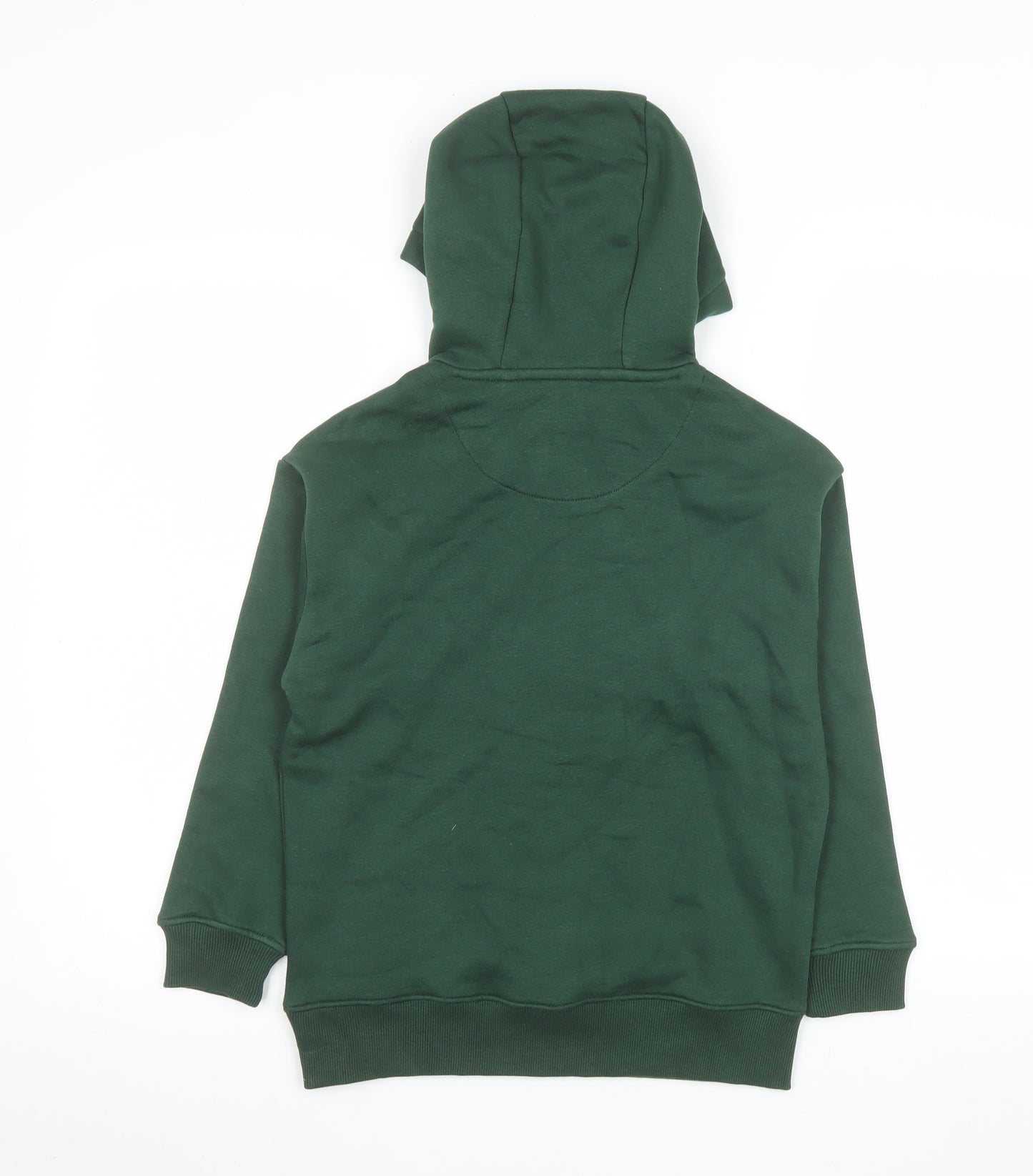 F&F Boys Green Christmas 'Feelin' Festive' Pullover Hoodie 8-9 Years