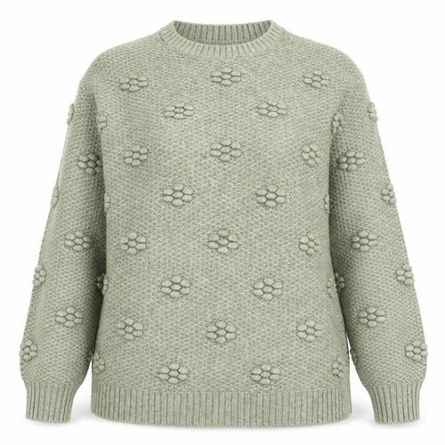 Marks and Spencer Women’s Green Chunky Knit Jumper XS