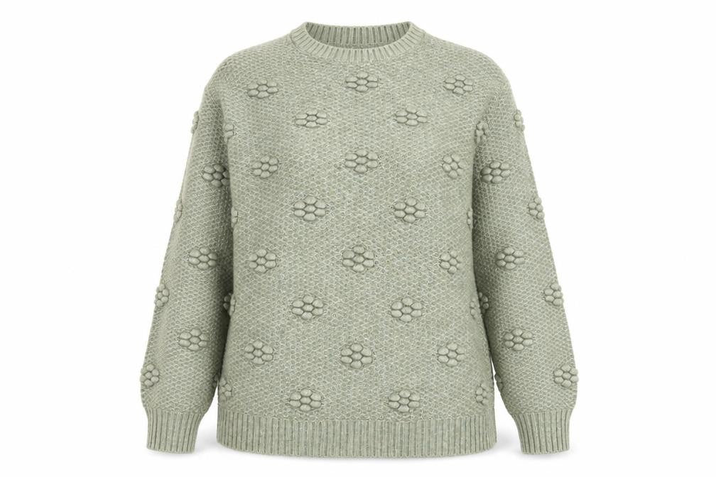 Marks and Spencer Women’s Green Chunky Knit Jumper XS