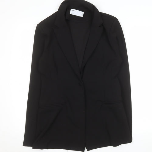 ASOS Design Women's Black Tall Blazer Jacket UK 12 Classic Fit