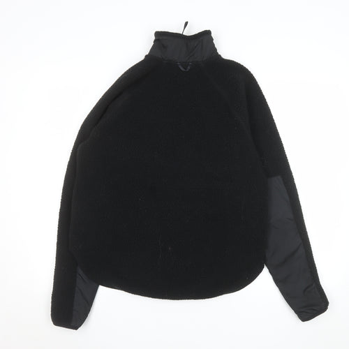 H&M Move Men's Black Fleece Full Zip Jacket Size S