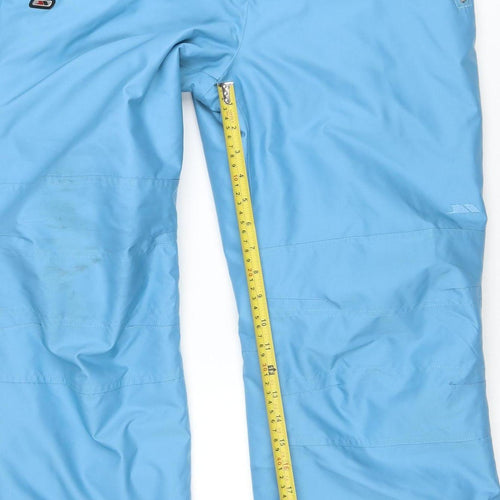 Trespass Men's Blue Snow Pants M Waterproof Insulated Ski Trousers