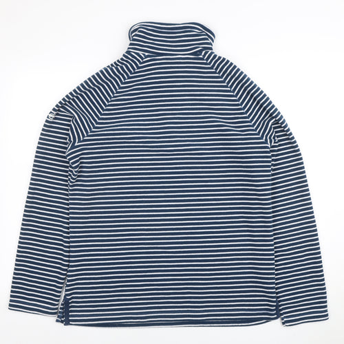 Craghoppers Women’s Blue Stripe 1/2 Zip Pullover Sweatshirt Size 14 Polyester