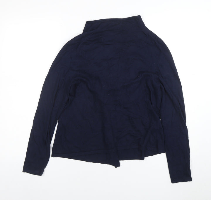 Minuet Petite Women's Blue Small Cardigan Knit Jumper