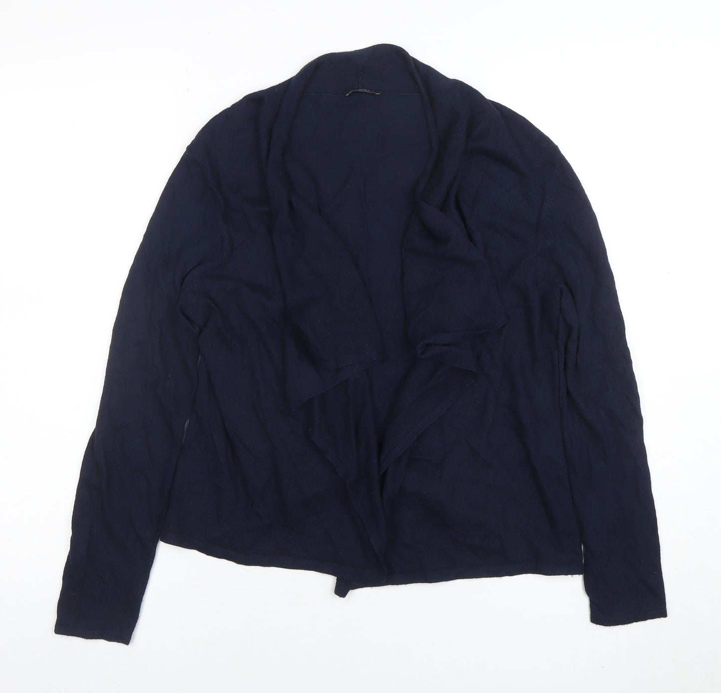 Minuet Petite Women's Blue Small Cardigan Knit Jumper