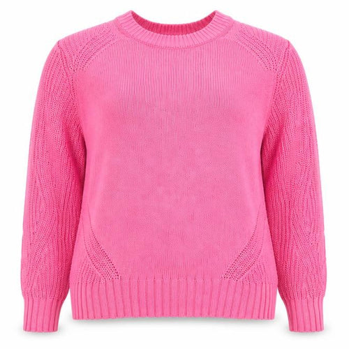 Marks and Spencer Women’s Pink Cotton Knit Jumper Size S