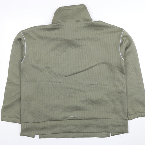 Adidas Women’s Green Long Sleeve Pullover Sweatshirt Size L Aeroready