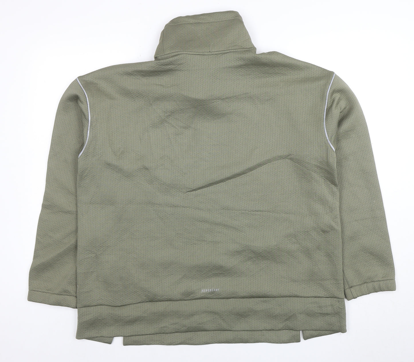Adidas Women’s Green Long Sleeve Pullover Sweatshirt Size L Aeroready