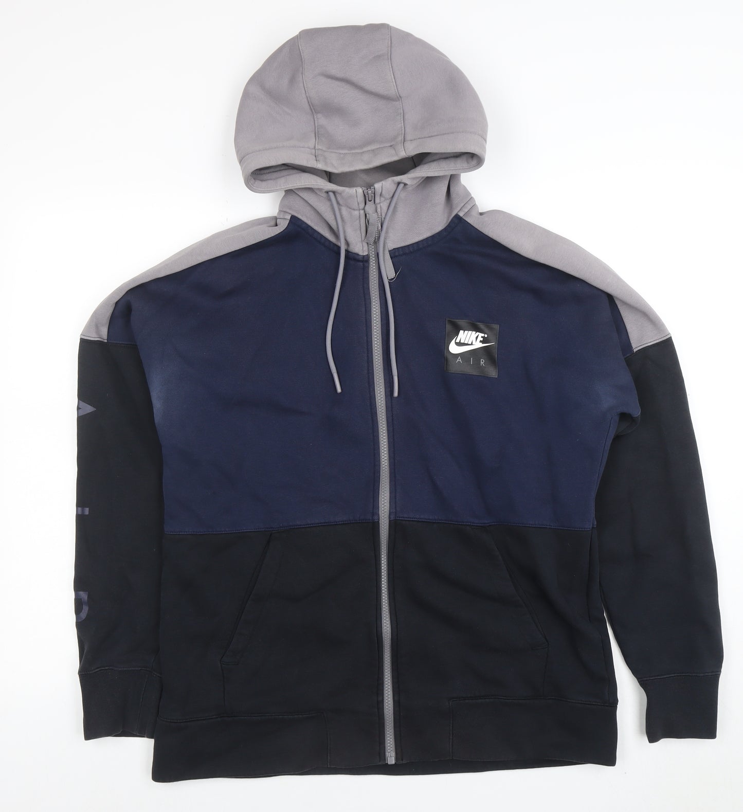 Nike Air Men's Multicoloured Full Zip Hoodie Size M