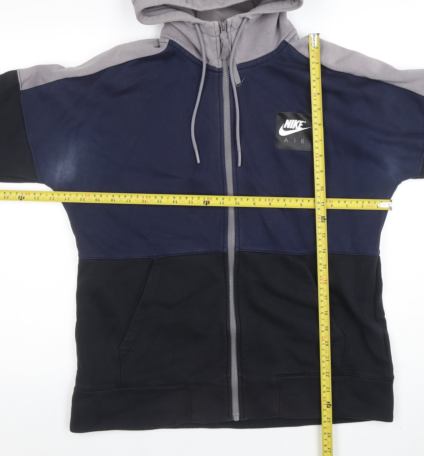Nike Air Men's Multicoloured Full Zip Hoodie Size M