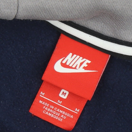 Nike Air Men's Multicoloured Full Zip Hoodie Size M