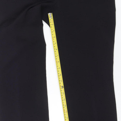 Marks and Spencer Women’s Black Size 12 Straight Dress Trousers