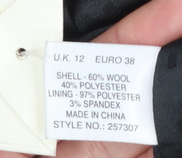 Kaliko Women's Teal Wool Blend Mid-Length Coat Size 12