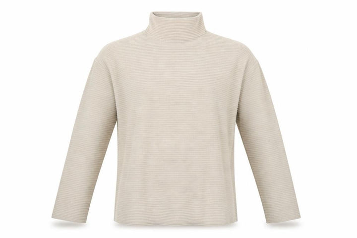 French Connection Women’s Beige Roll Neck Knit Jumper Size M
