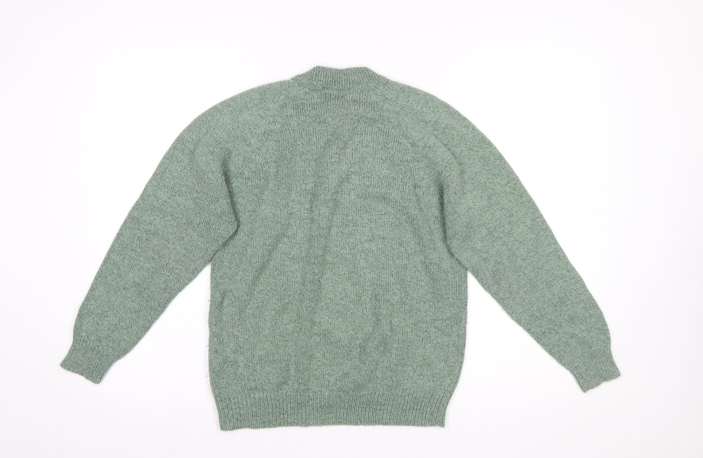 Damart Women’s Green Cable-Knit Pullover Jumper Size 12