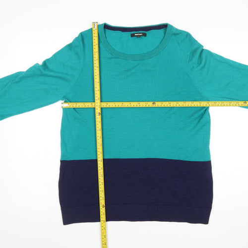 Rohan Womens Blue Size 14 Crew Neck Long Sleeve Pullover Jumper