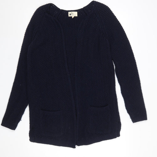 Next Women’s Blue Chunky Knit Open Cardigan Medium