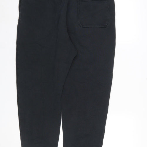 Jordan Men's Black Jogger Sweatpants M Cotton Blend Tapered Fit