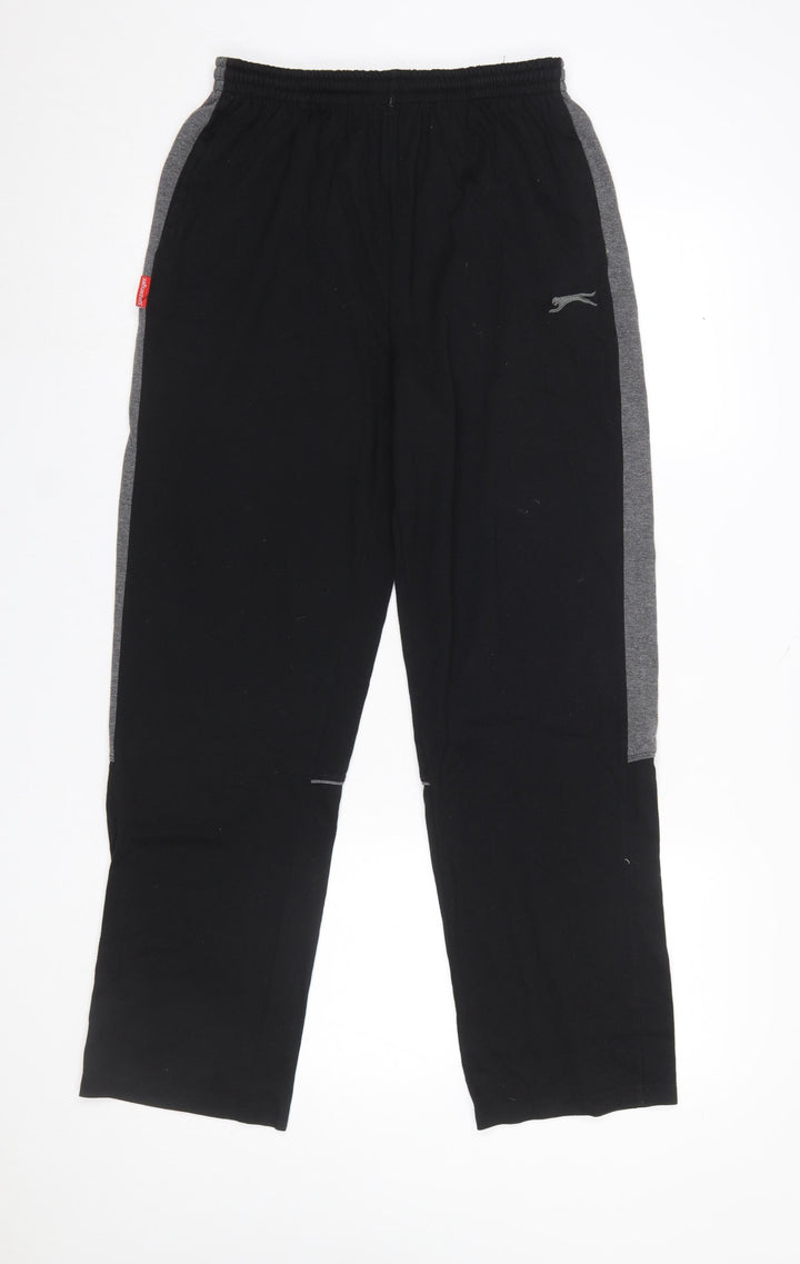 Slazenger Men's Black Jogger Trousers M Sportswear