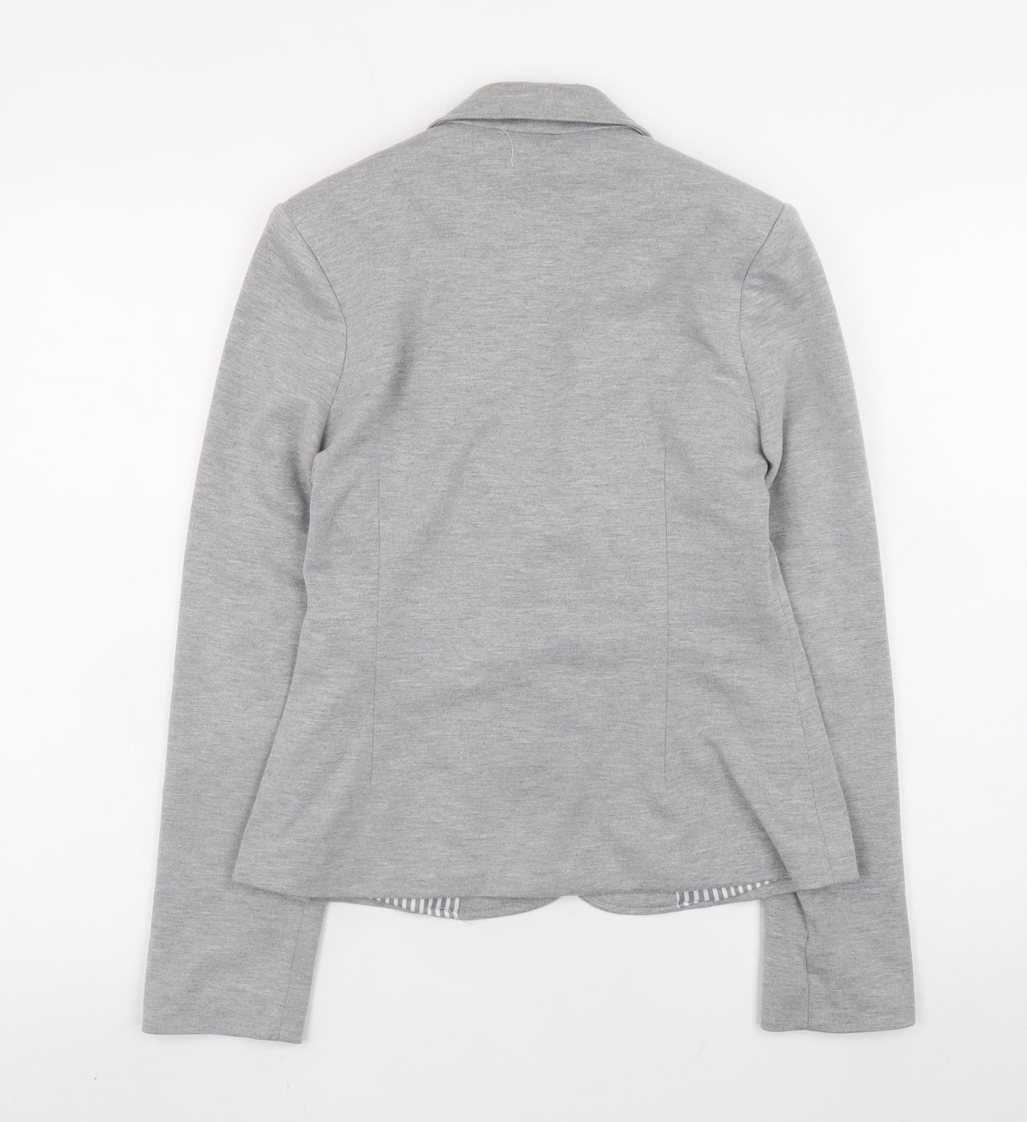 Atmosphere Womens Grey Blazer Size 10 Regular Fit Single Button