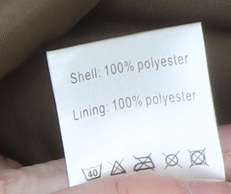 Hutson Harbour Men's Beige Polyester Blazer 42R Classic Fit