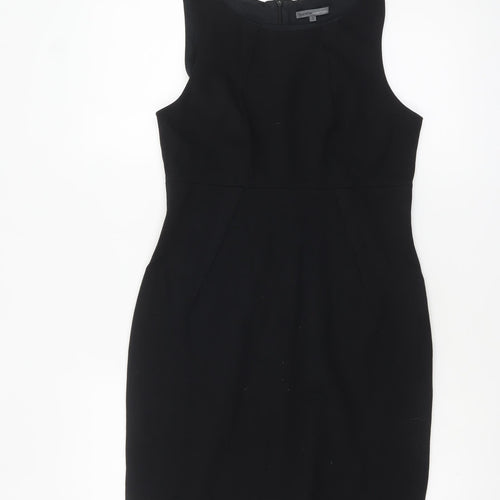 Teentlo Maurice Tarica Women's Black Size 10 Sheath Knee Length Dress