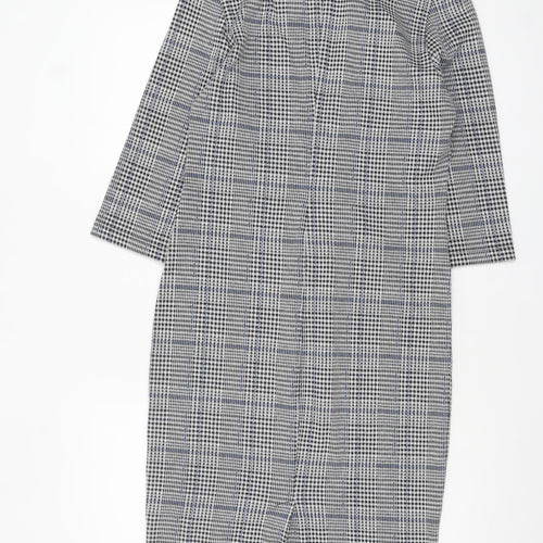 Marks and Spencer Women’s Grey Check Sheath Dress Size 10