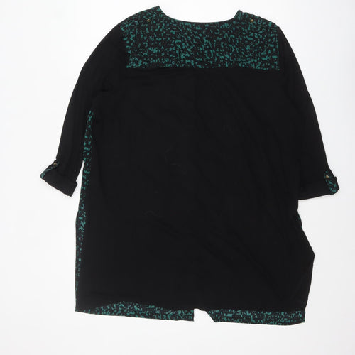 Marks and Spencer Women's Multicoloured Geometric Tunic Blouse UK 18