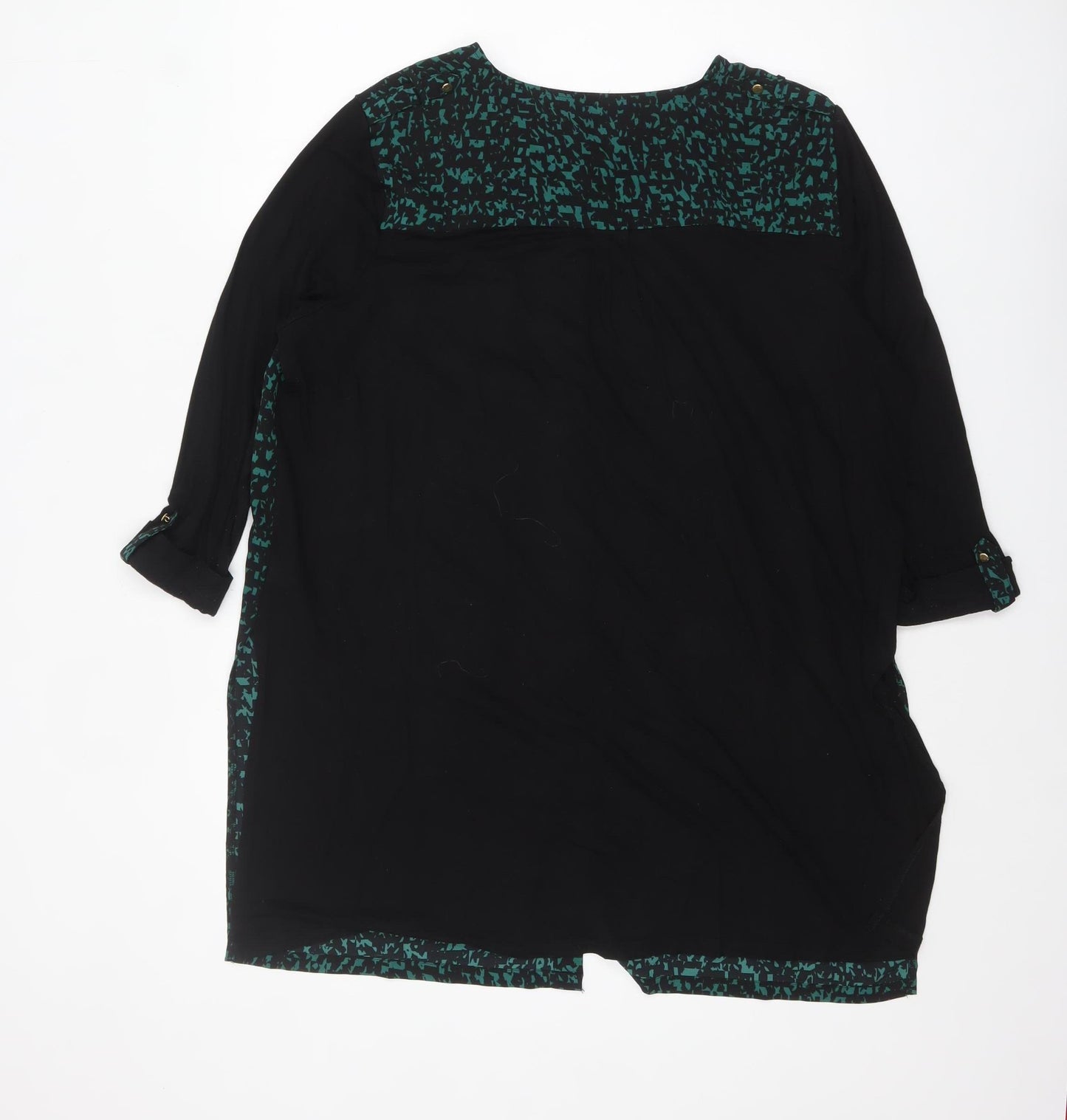 Marks and Spencer Women's Multicoloured Geometric Tunic Blouse UK 18