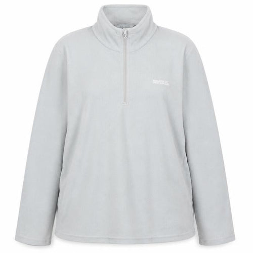 Regatta Women Grey 1/4 Zip Fleece Sweatshirt Size 20