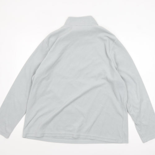 Regatta Women Grey 1/4 Zip Fleece Sweatshirt Size 20