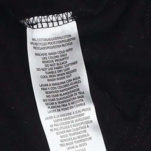 Calvin Klein Jeans Womens Black M Crew Neck Pullover Sweatshirt