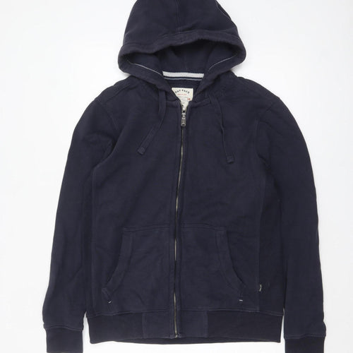 Fat Face Men's Blue Full Zip Hoodie M Regular Fit Cotton Blend