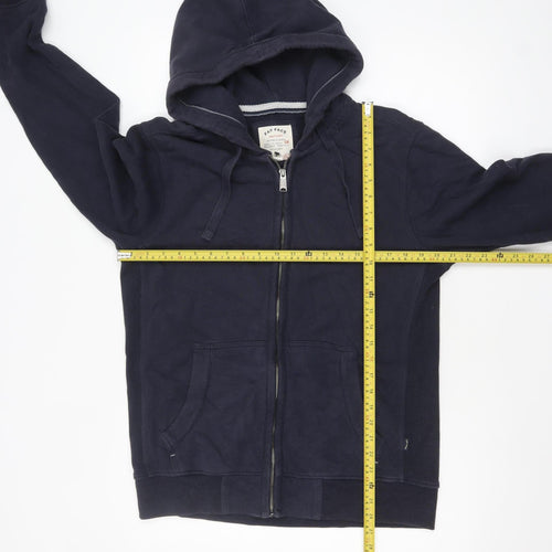 Fat Face Men's Blue Full Zip Hoodie M Regular Fit Cotton Blend