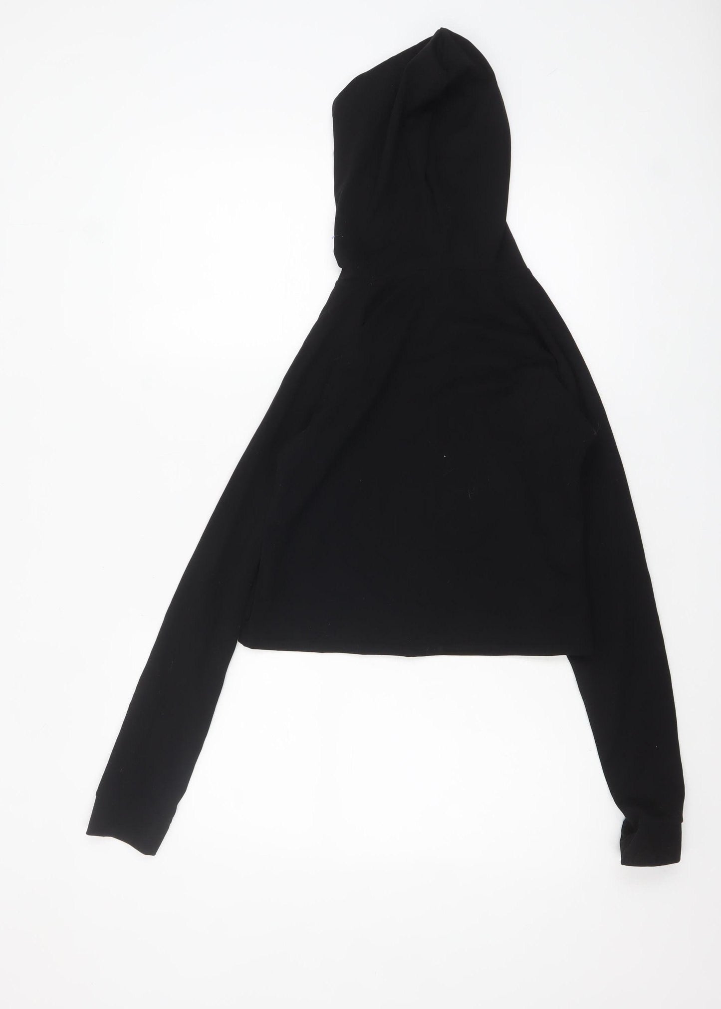PrettyLittleThing Women’s Black Size 12 Full Zip Hoodie