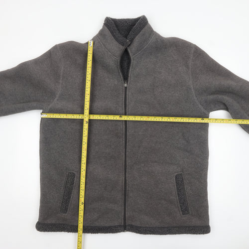 Hawkshead Men’s Grey Fleece Full Zip Jacket XL