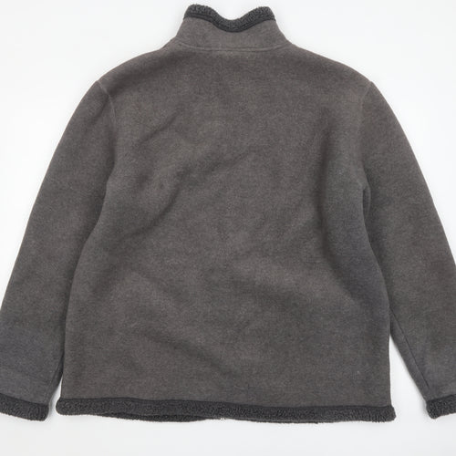 Hawkshead Men’s Grey Fleece Full Zip Jacket XL