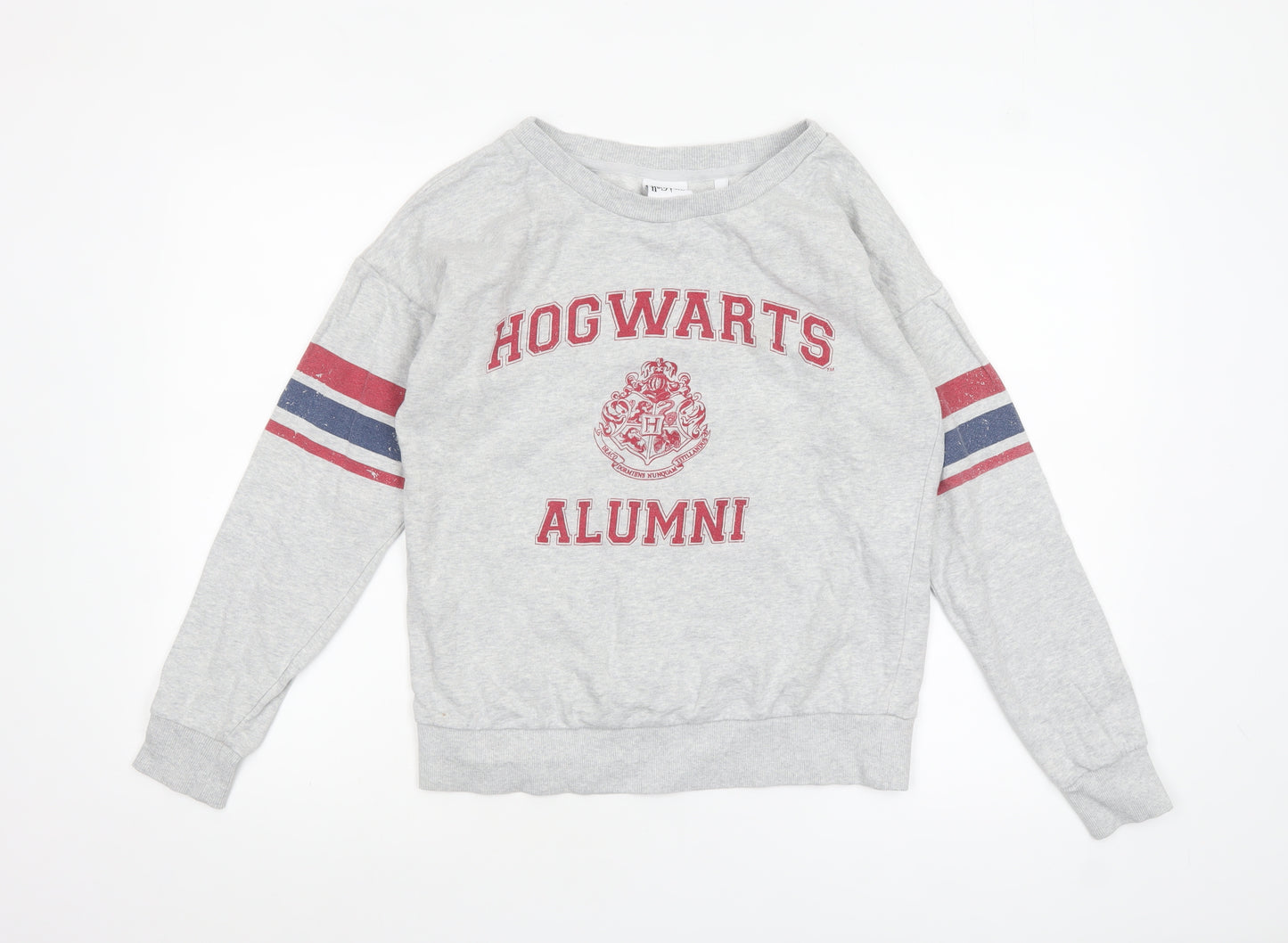 Next Harry Potter Hogwarts Alumni Grey Cotton Sweatshirt S Women
