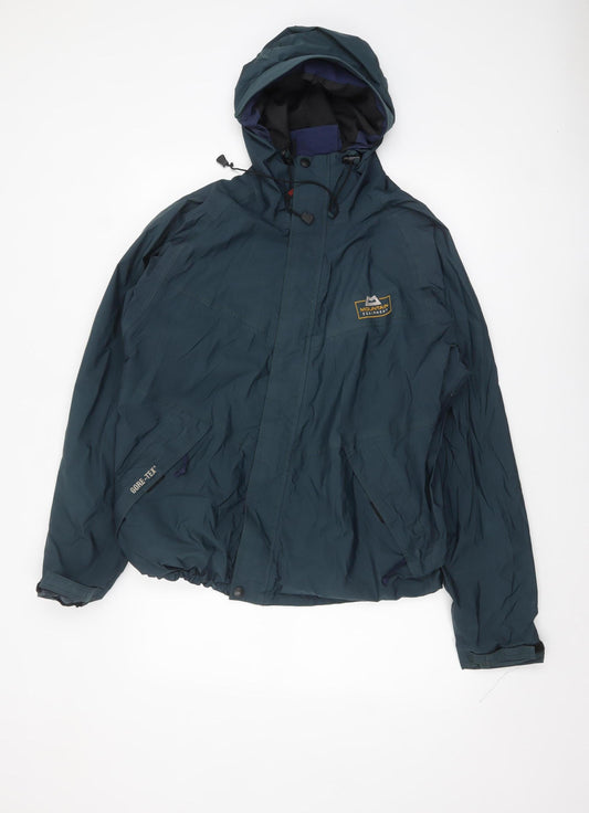 Mountain Equipment Men's Green L Gore-Tex Rain Jacket Waterproof Hooded