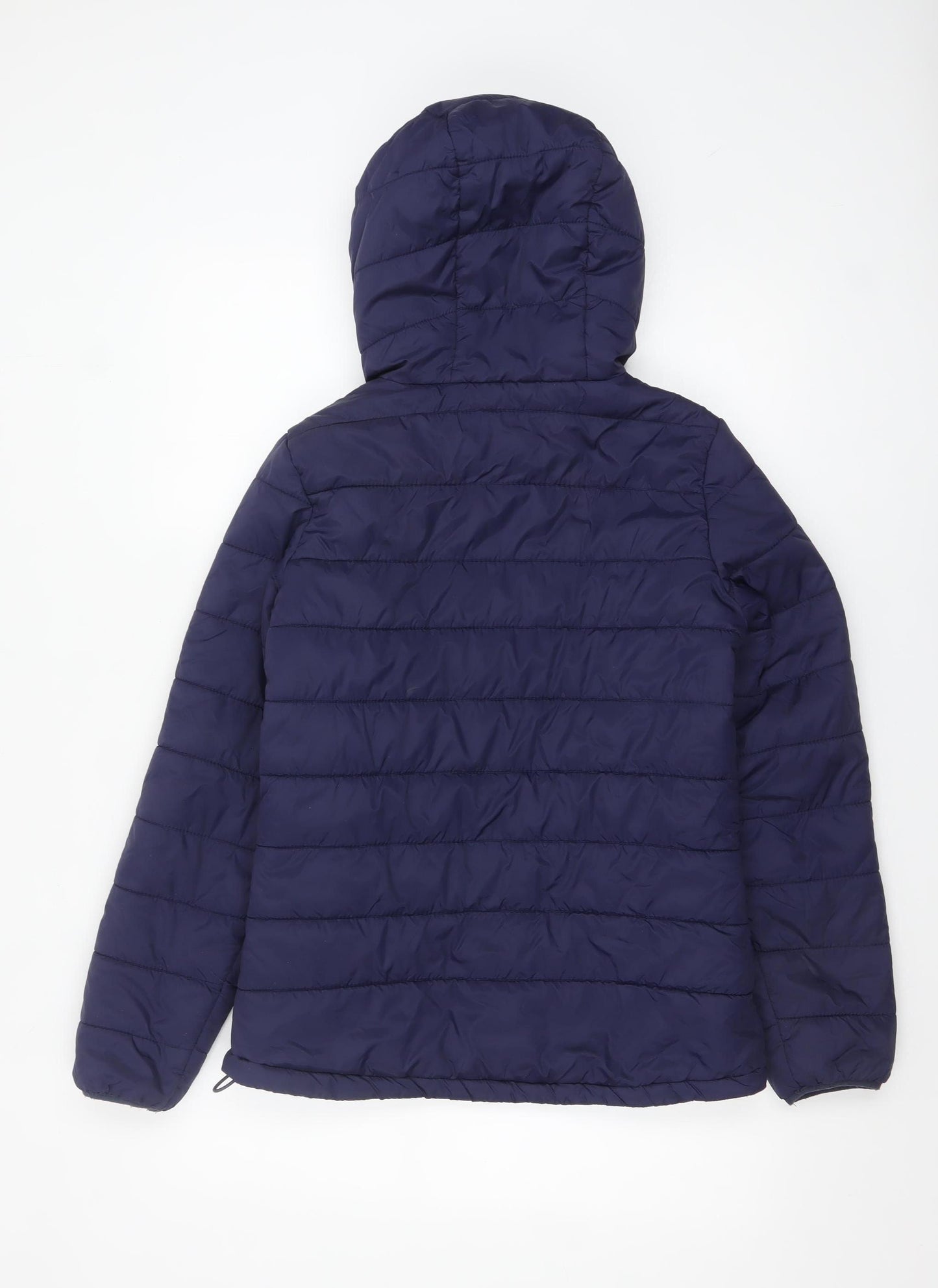 Freedom Trail Womens Purple Size 8 Hooded Puffer Jacket