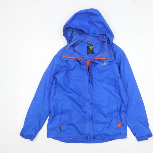 Karrimor Boys Blue Waterproof Hooded Rain Jacket 13 Years