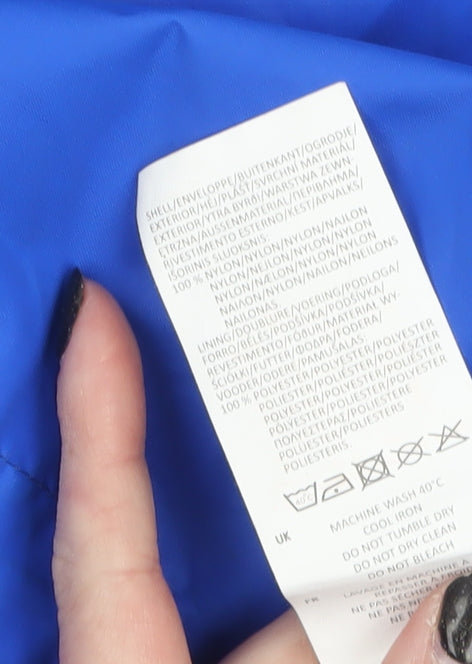 Karrimor Boys Blue Waterproof Hooded Rain Jacket 13 Years