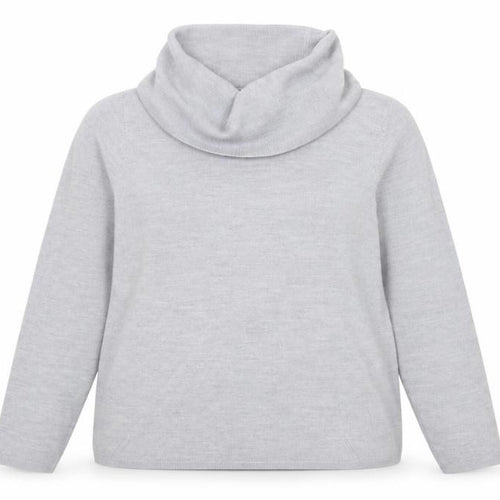 Marks and Spencer Women’s Grey Roll Neck Knit Jumper Size 18