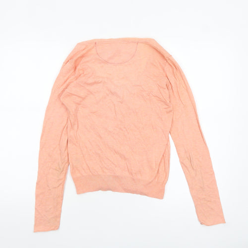 Harvest Women's Pink Cotton Button Cardigan Size 10